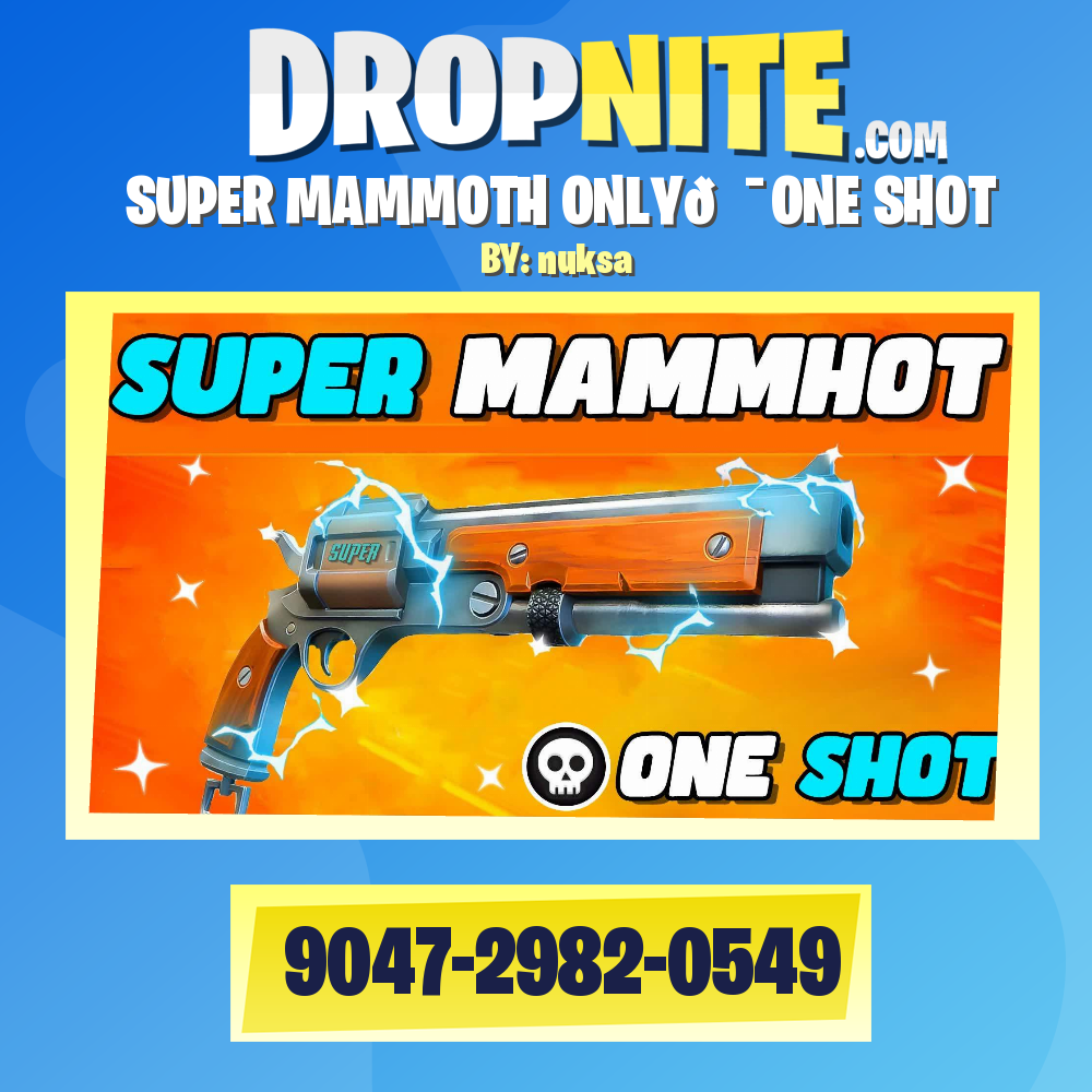 SUPER MAMMOTH ONLY🎯ONE SHOT