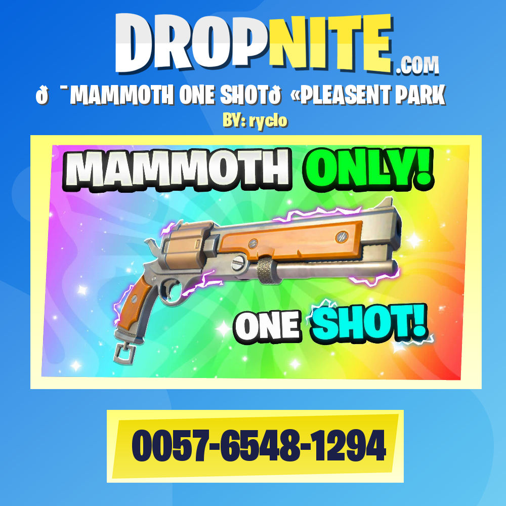 🎯MAMMOTH ONE SHOT🔫PLEASENT PARK
