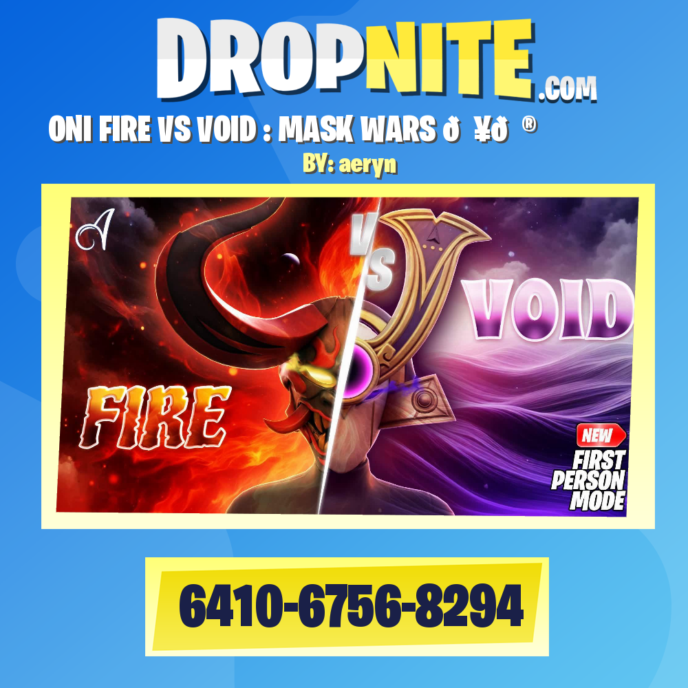 ONI FIRE VS VOID : MASK WARS 🔥🔮