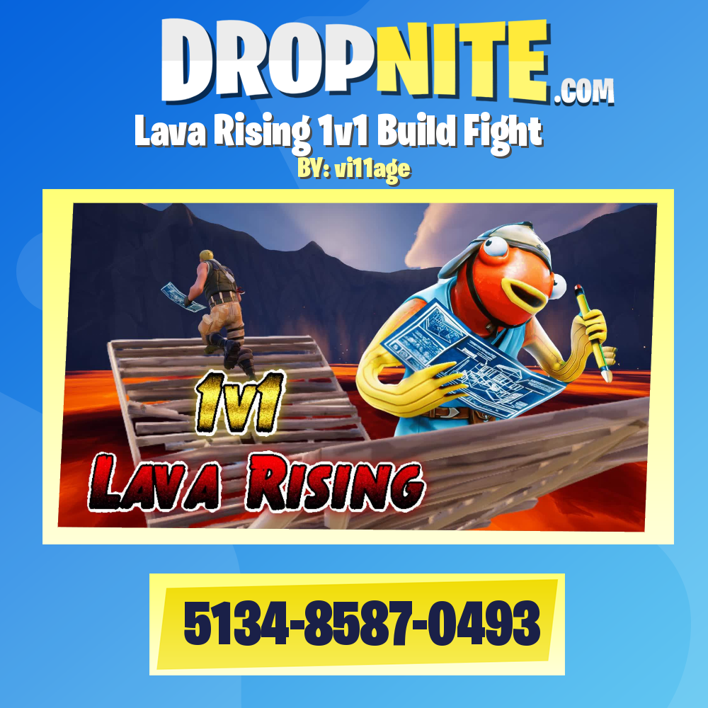 Lava Rising 1v1 Build Fight