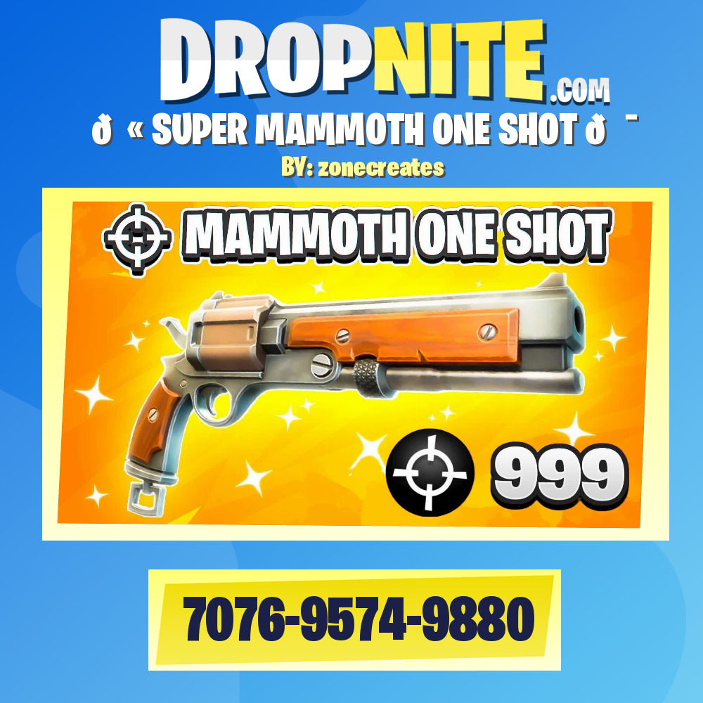 🔫 SUPER MAMMOTH ONE SHOT 🎯