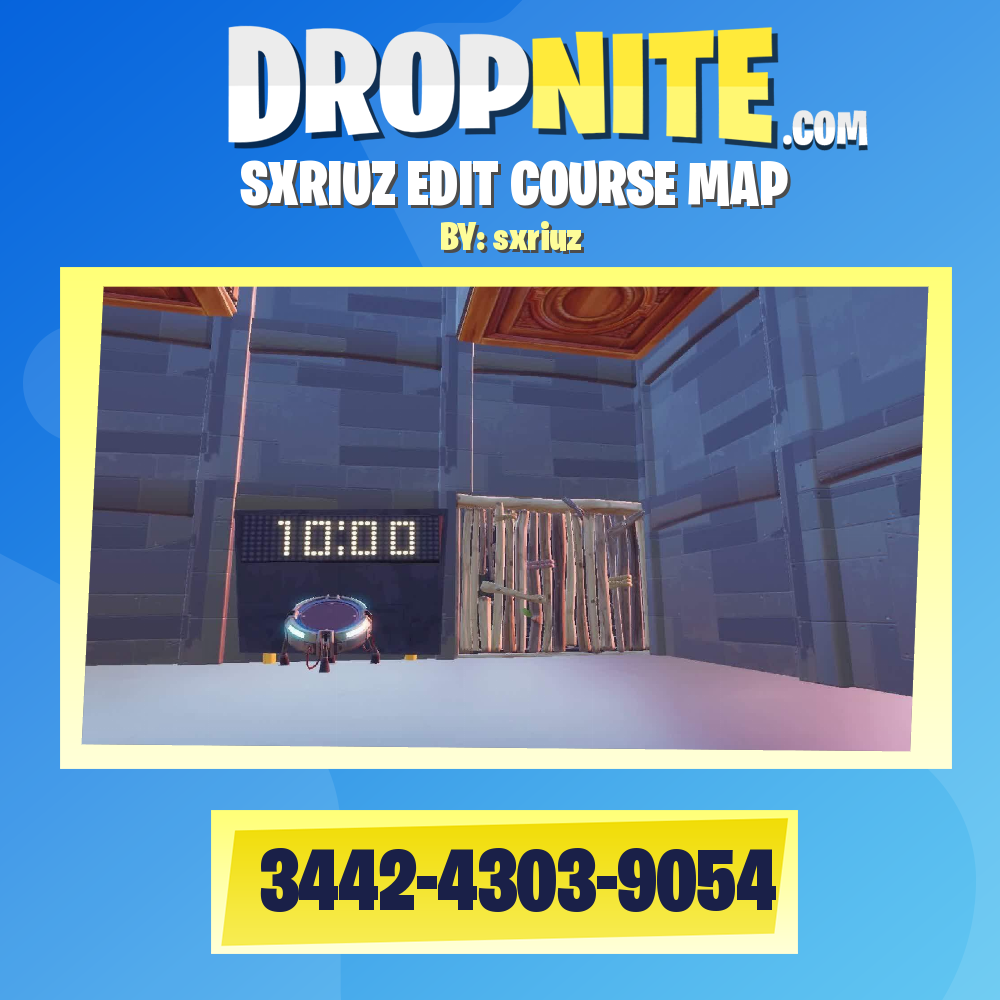 SXRIUZ EDIT COURSE MAP