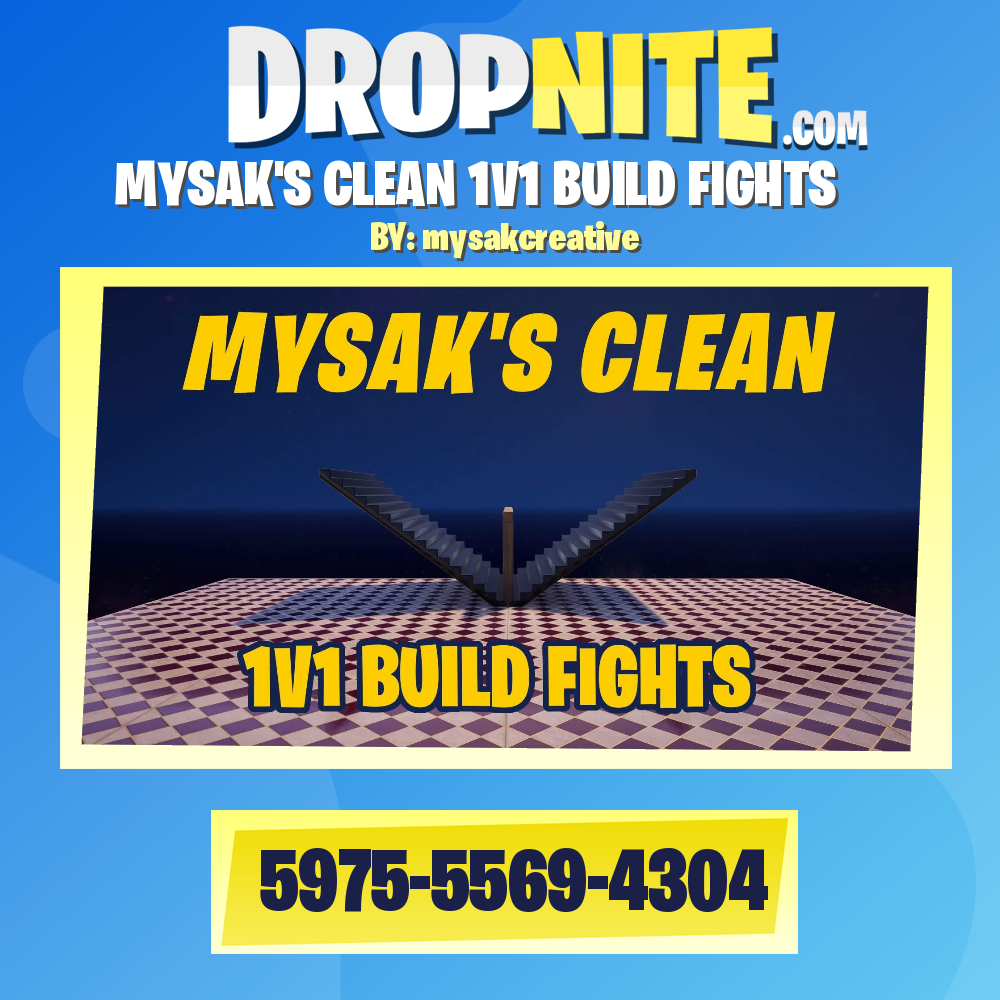 MYSAK'S CLEAN 1V1 BUILD FIGHTS