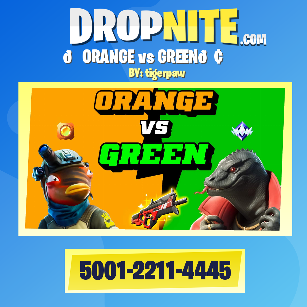 🟠ORANGE vs GREEN🟢