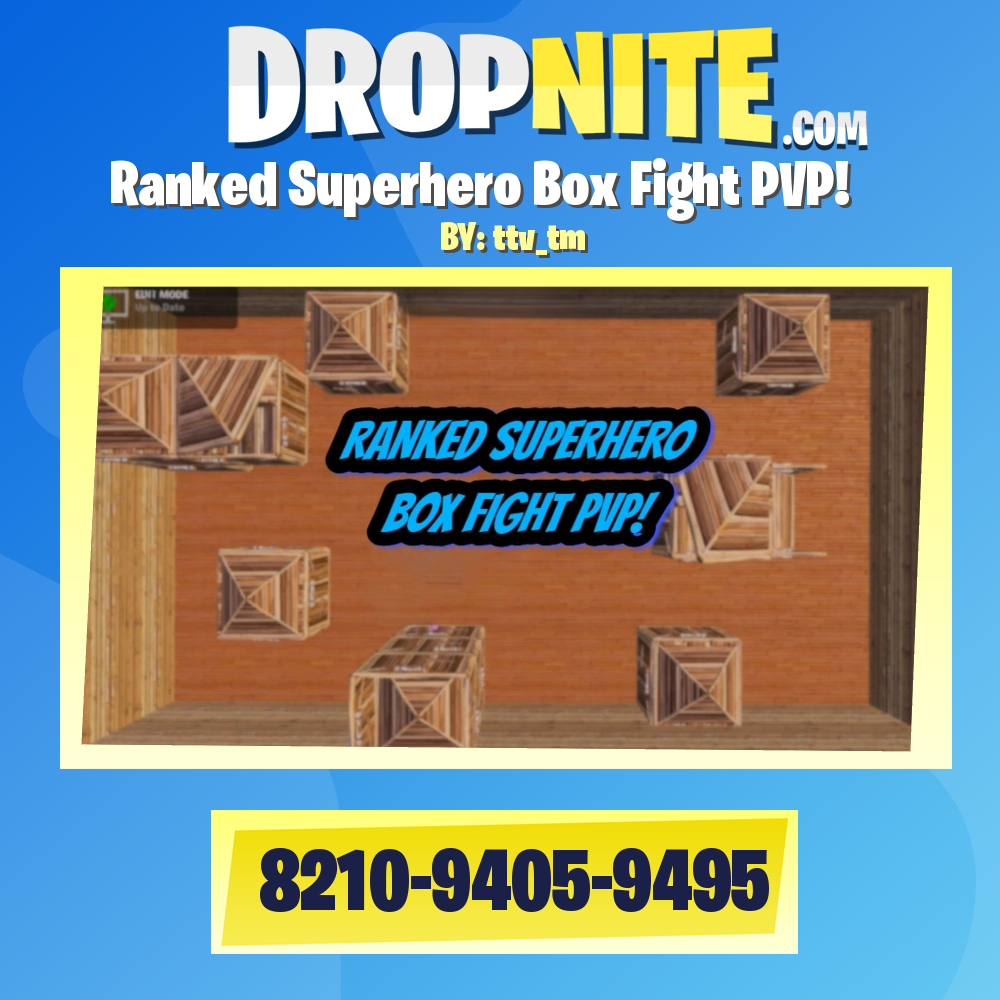 Ranked Superhero Box Fight PVP!