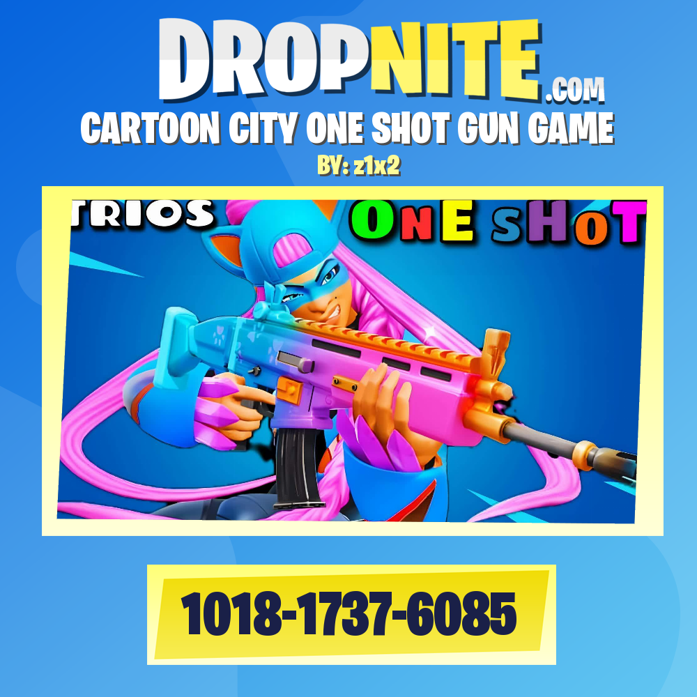 CARTOON CITY ONE SHOT GUN GAME