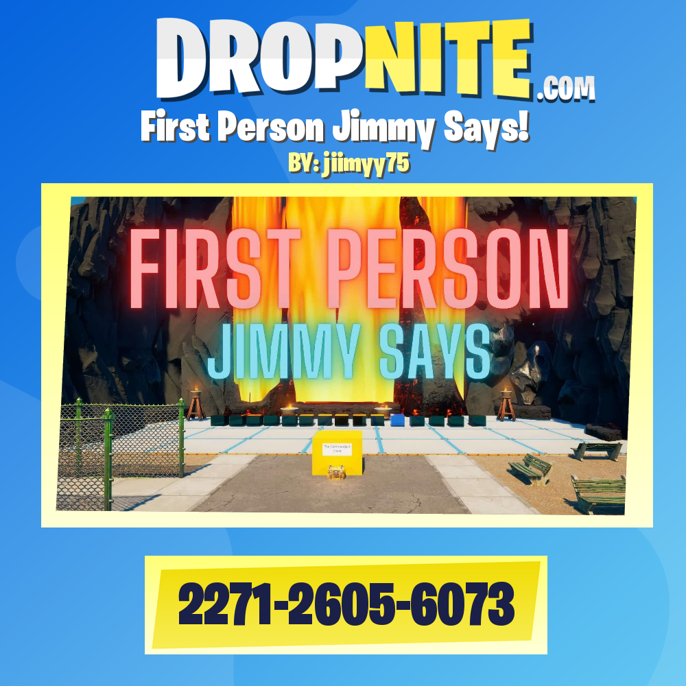 First Person Jimmy Says!