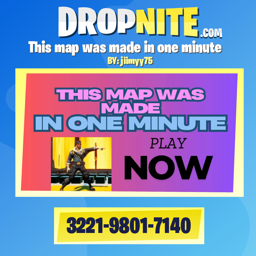 This map was made in one minute