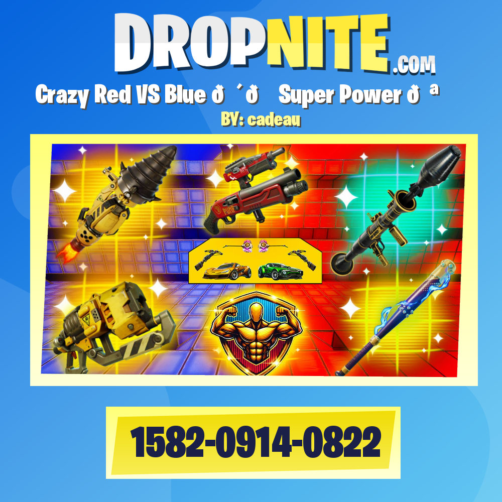 Crazy Red VS Blue 🔴🔵 Super Power 💪