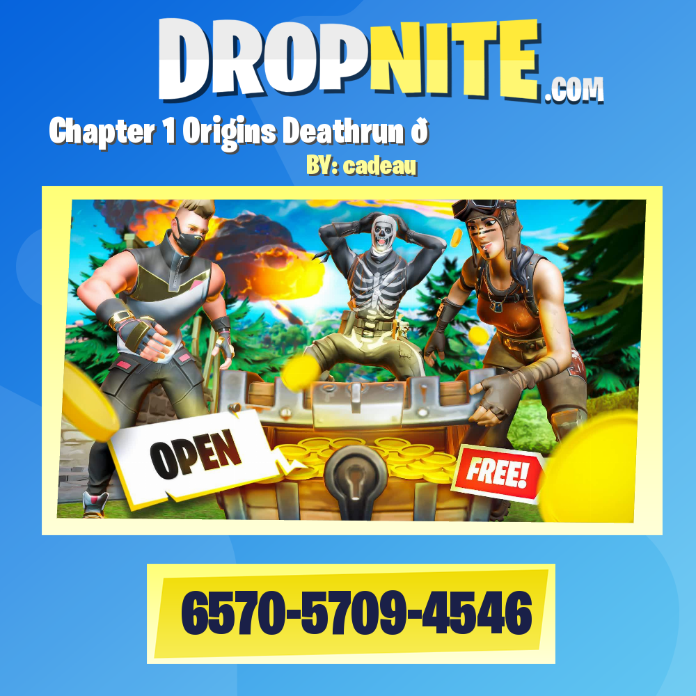 Chapter 1 Origins Deathrun 🌋☄️