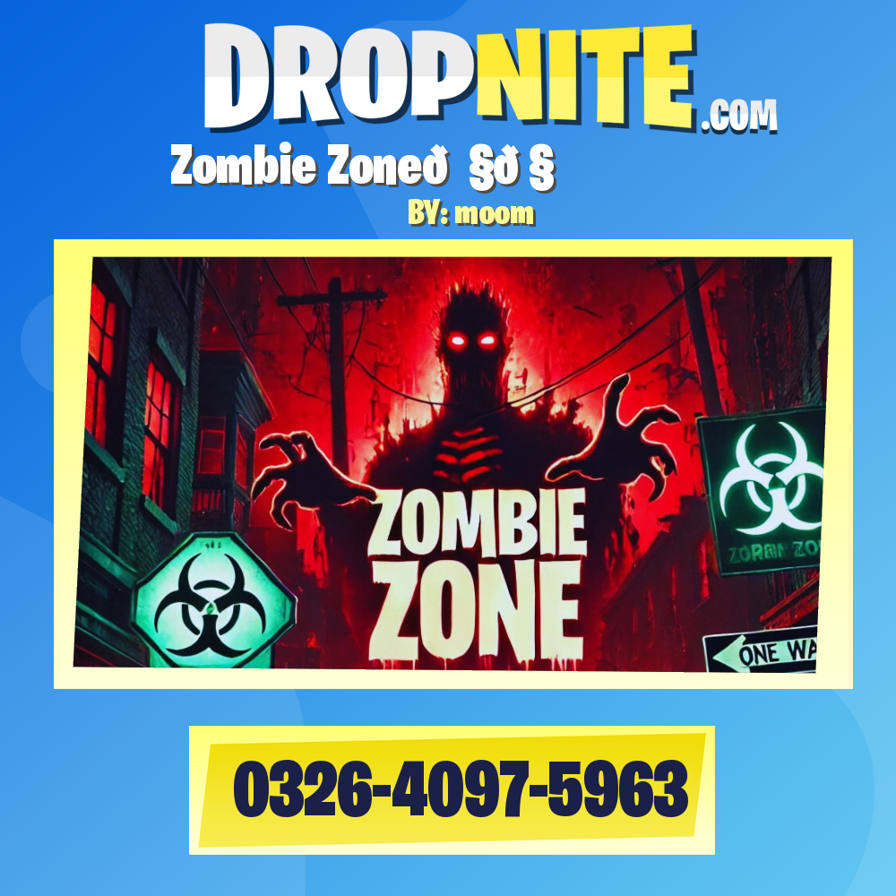 Zombie Zone🚧🧟‍♂️