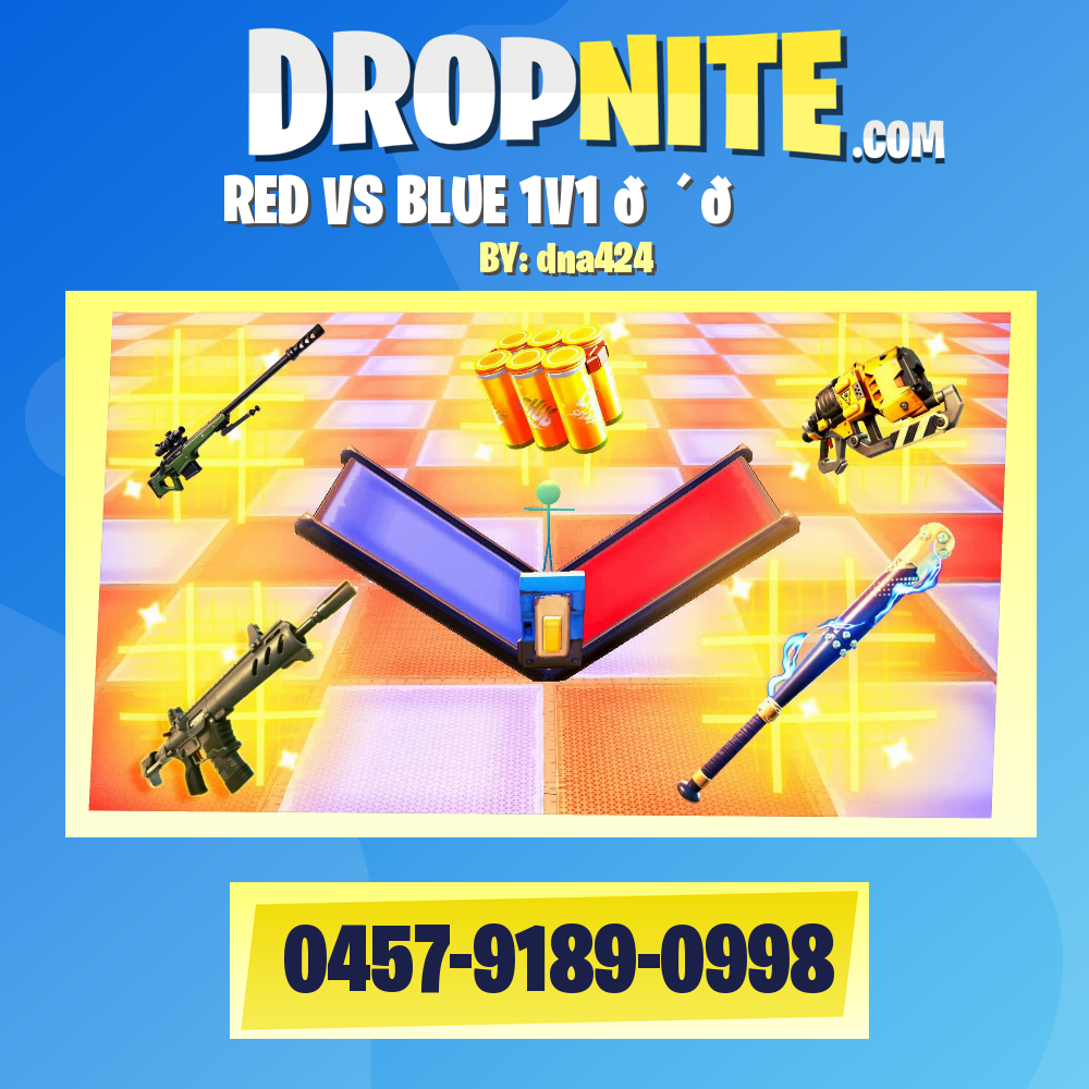 RED VS BLUE 1V1 🔴🔵