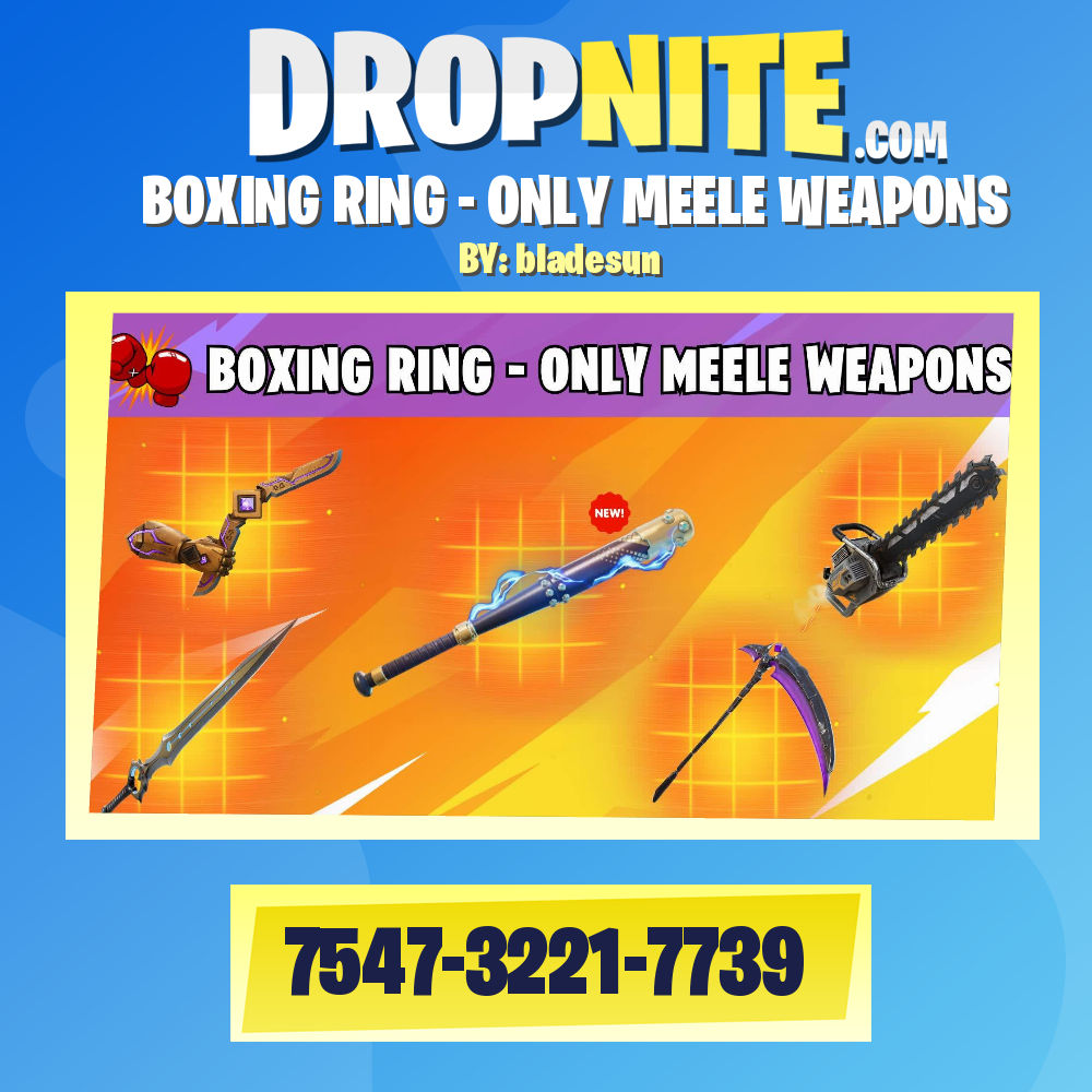 BOXING RING - ONLY MEELE WEAPONS