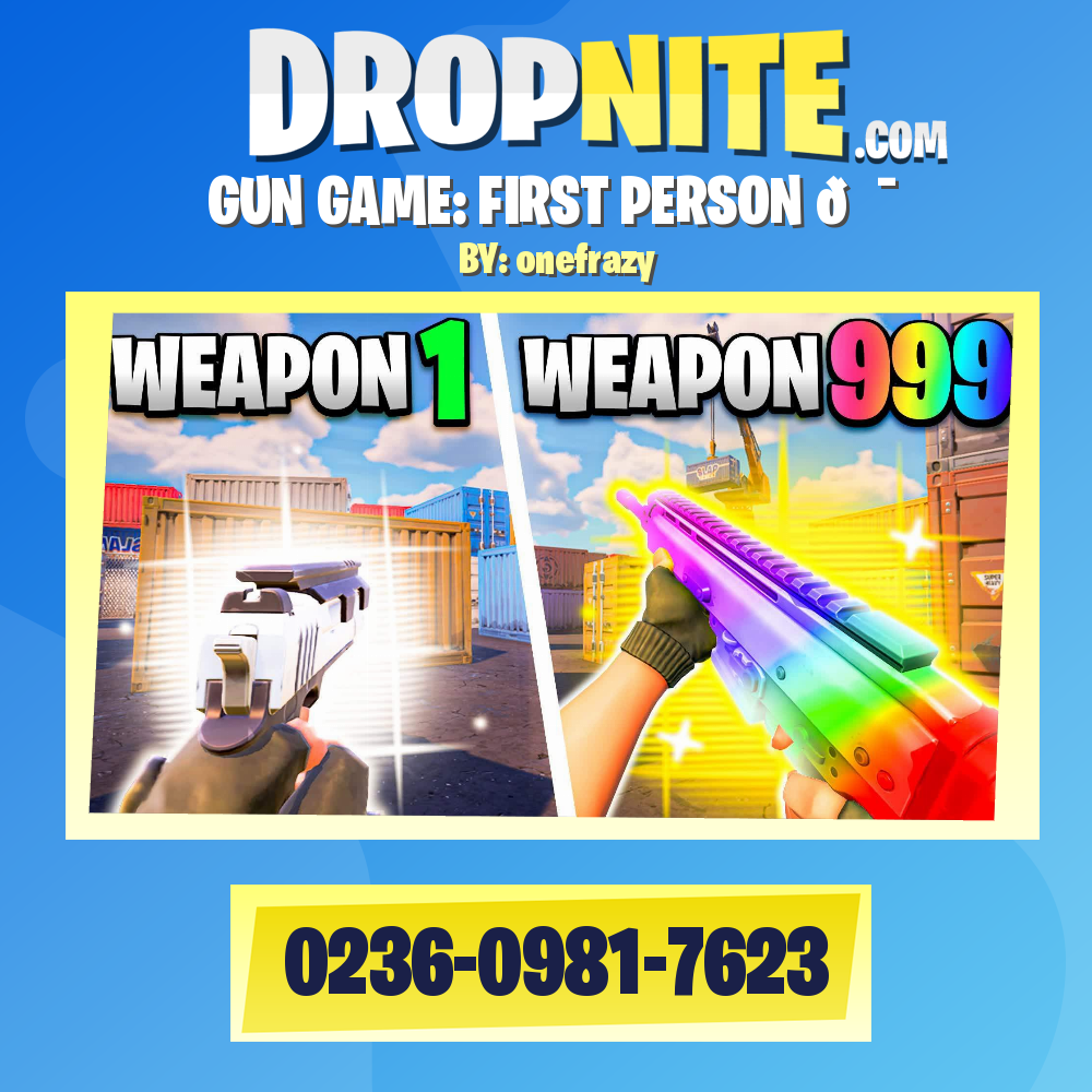 GUN GAME: FIRST PERSON 🎯