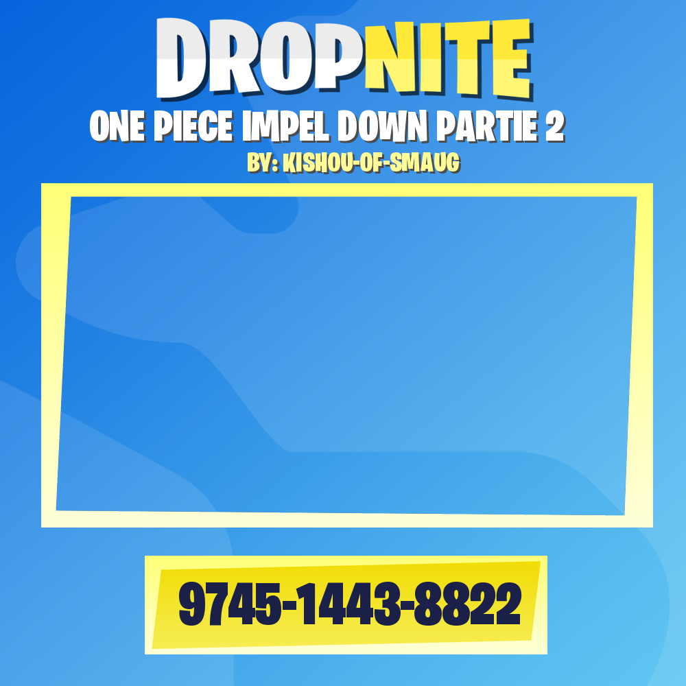 Fortnite One Piece Creative Map Code