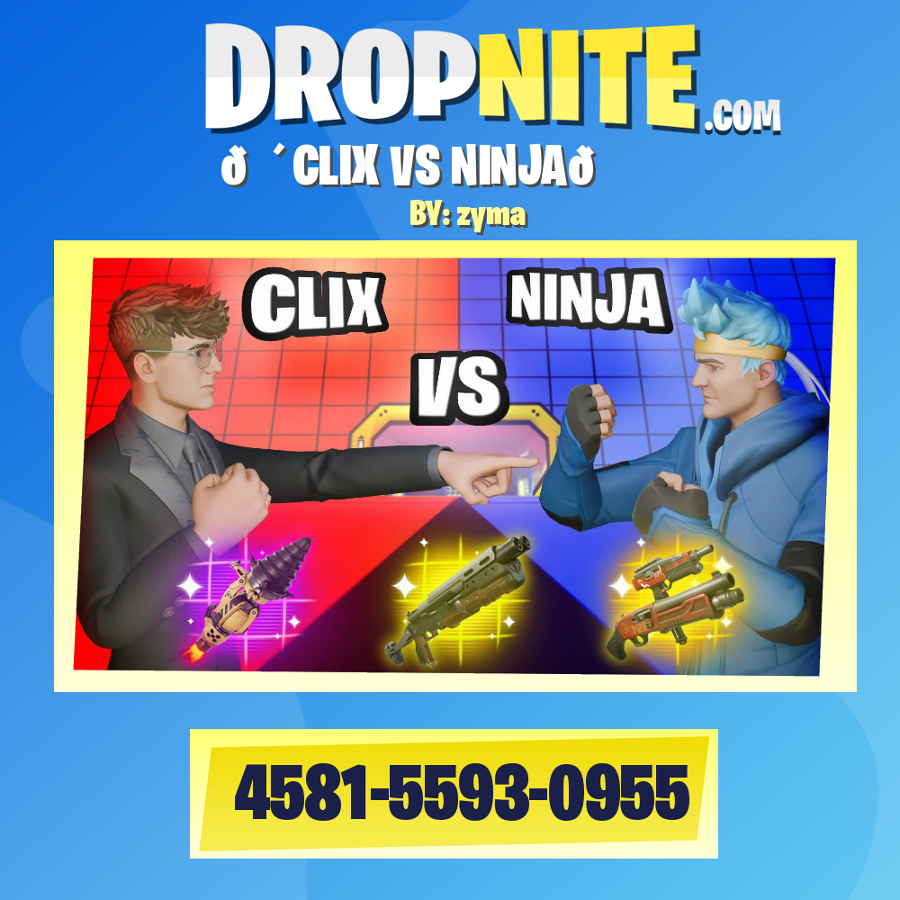 🔴CLIX VS NINJA🔵