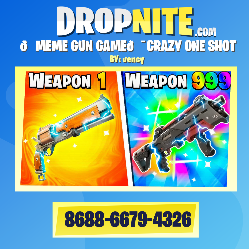 🌟MEME GUN GAME🎯CRAZY ONE SHOT