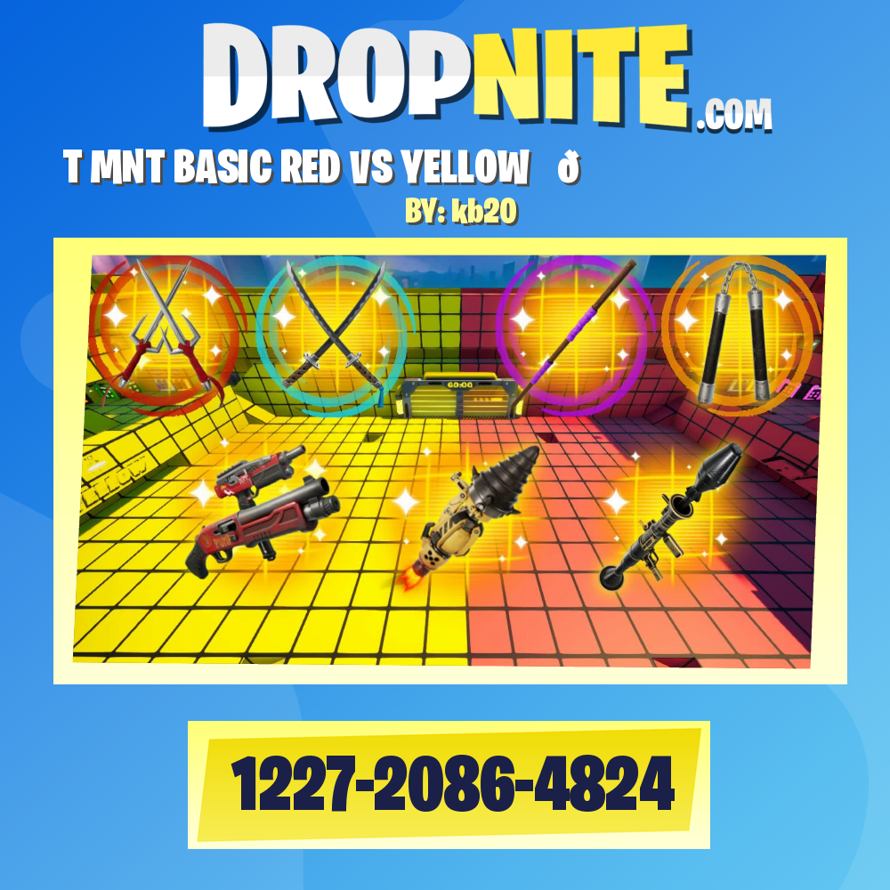 TِMNT BASIC RED VS YELLOW ❤️💛