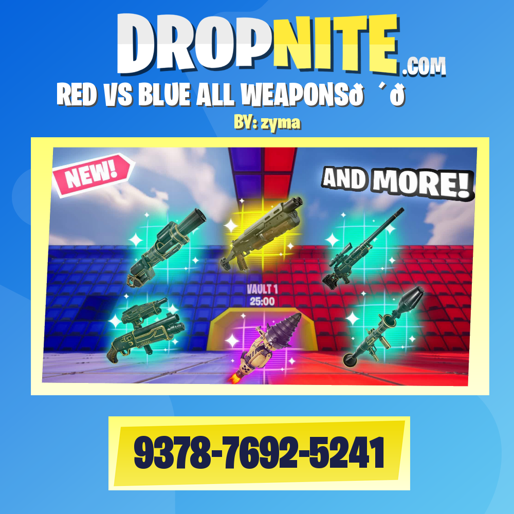 RED VS BLUE ALL WEAPONS🔴🔵