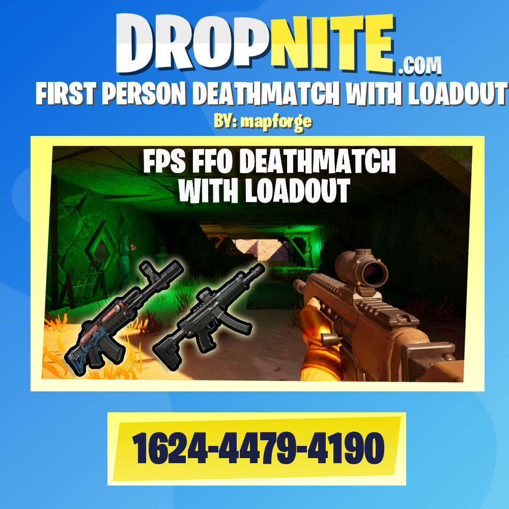 FIRST PERSON DEATHMATCH WITH LOADOUT