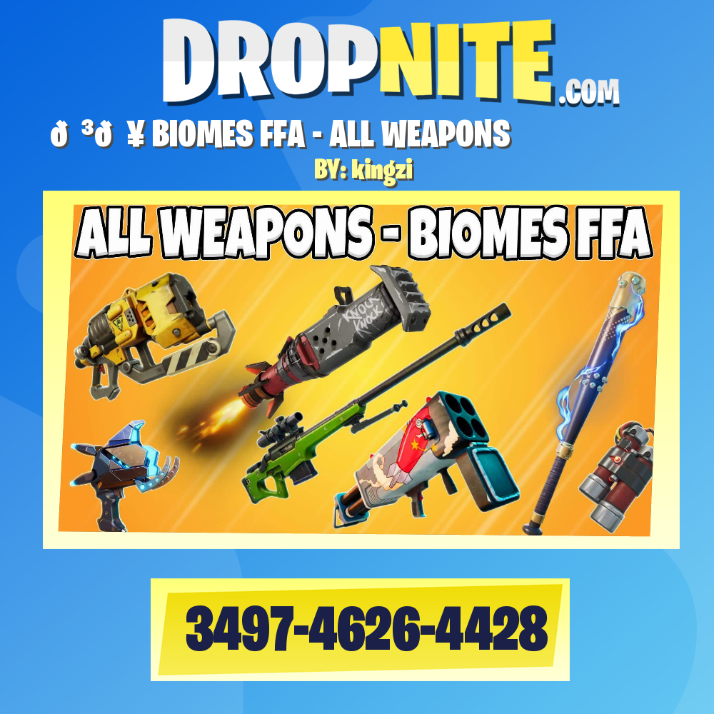 🌳🔥 BIOMES FFA - ALL WEAPONS ❄☀