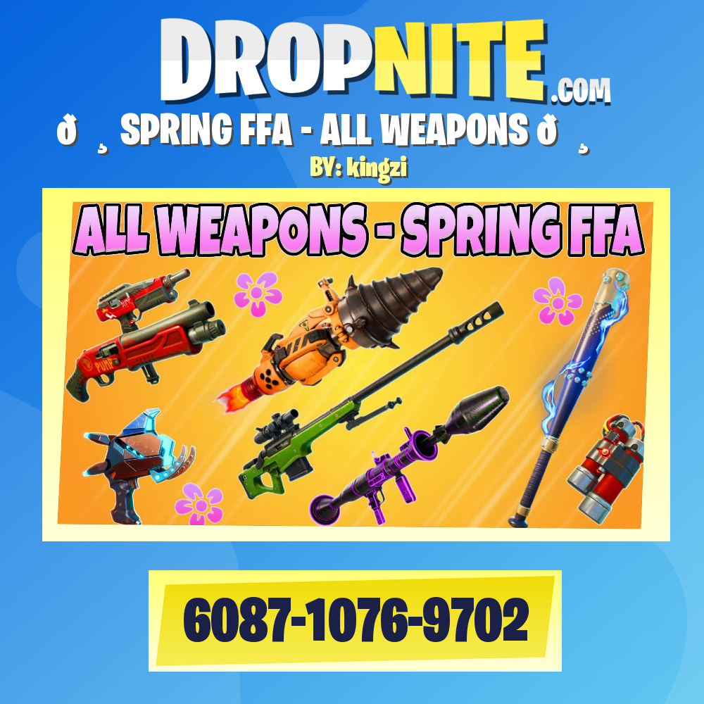 🌸 SPRING FFA - ALL WEAPONS 🌸