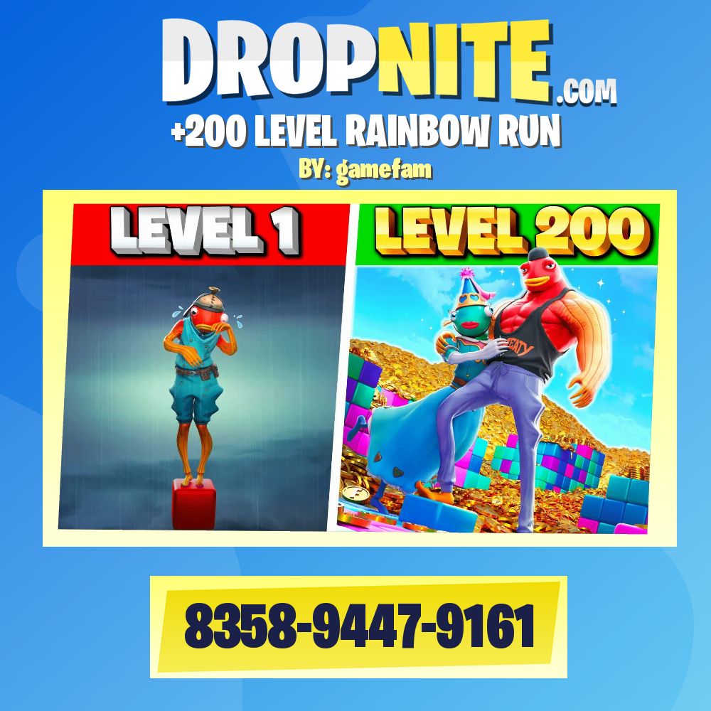 +200 LEVEL RAINBOW RUN