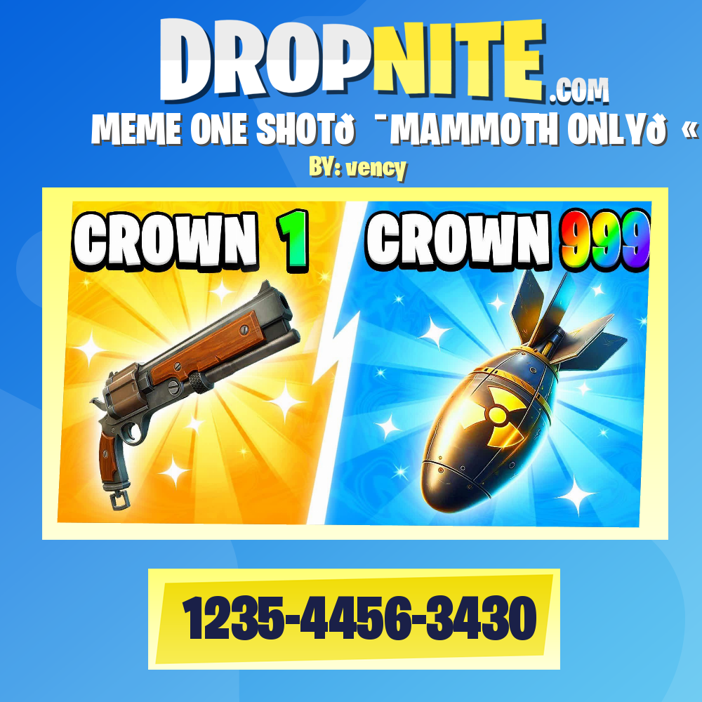 MEME ONE SHOT🎯MAMMOTH ONLY🔫