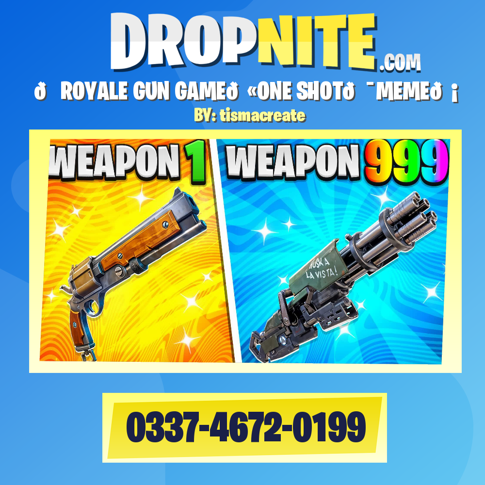 👑ROYALE GUN GAME🔫ONE SHOT🎯MEME🤡