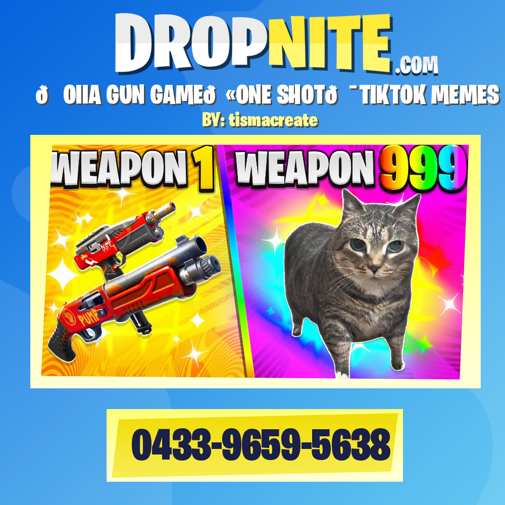 🐱OIIA GUN GAME🔫ONE SHOT🎯TIKTOK MEMES