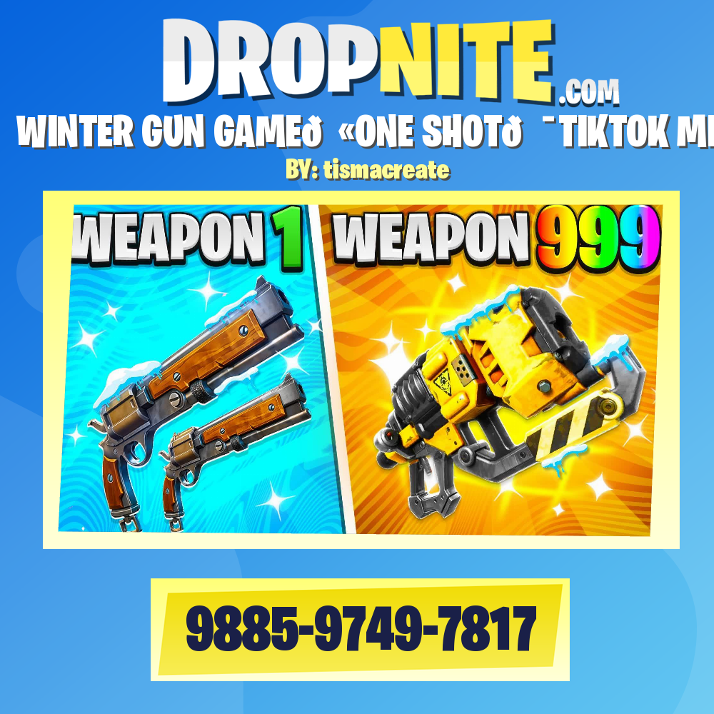 ❄️WINTER GUN GAME🔫ONE SHOT🎯TIKTOK MEME