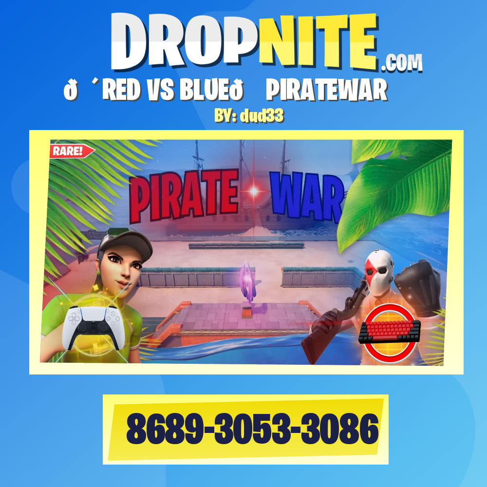 🔴RED VS BLUE🔵 PIRATEWAR