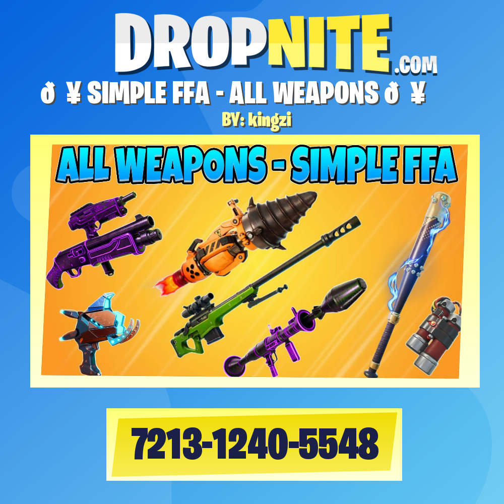 🔥 SIMPLE FFA - ALL WEAPONS 🔥