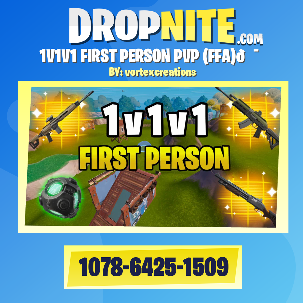 1V1V1 FIRST PERSON PVP (FFA)🎯