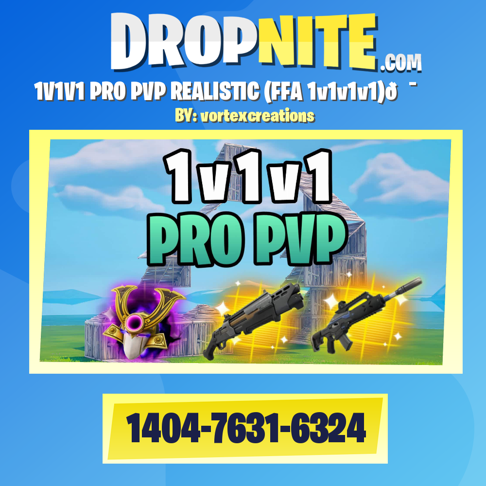 1V1V1 PRO PVP REALISTIC (FFA 1v1v1v1)💯