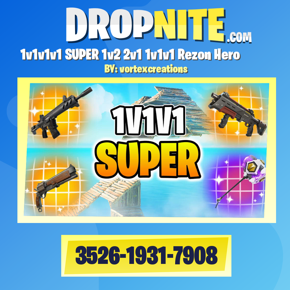 1v1v1v1 SUPER 1v2 2v1 1v1v1 Rezon Hero