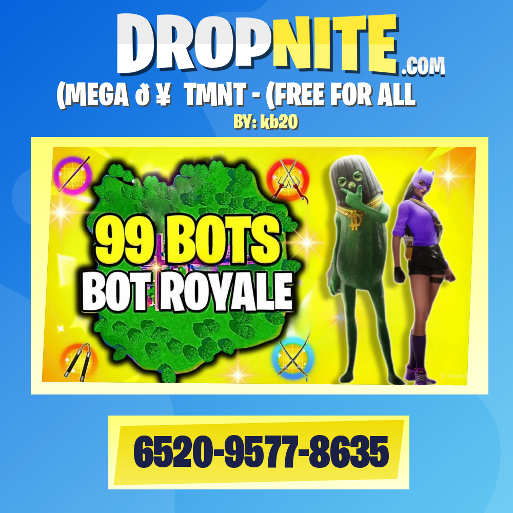 (MEGA 🥇 TMNT - (FREE FOR ALL