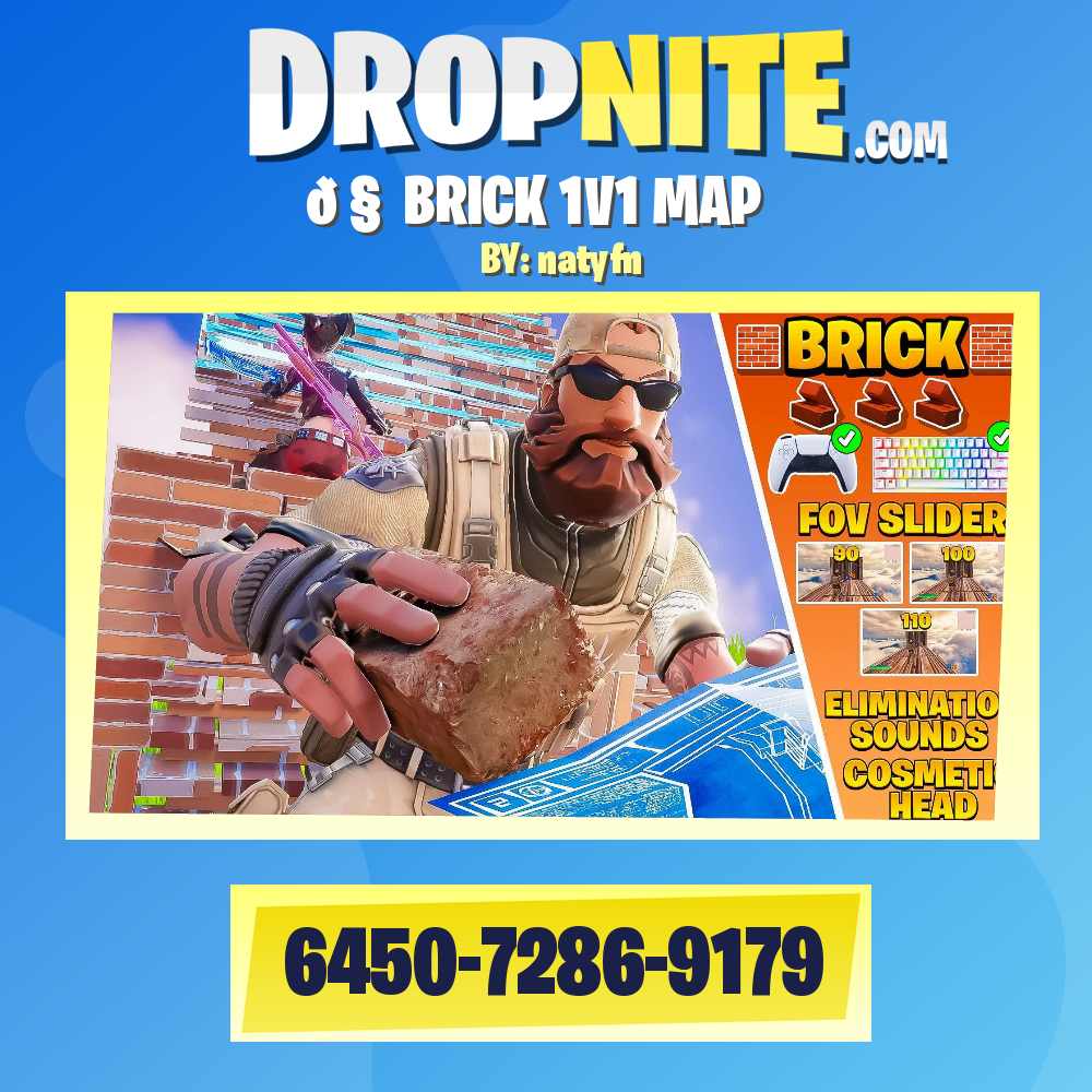 🧱 BRICK 1V1 MAP