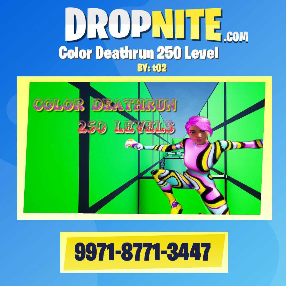 Color Deathrun 250 Level