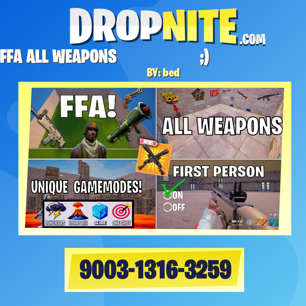 FFA ALL WEAPONS قتال بالأسلحة النارية ;)