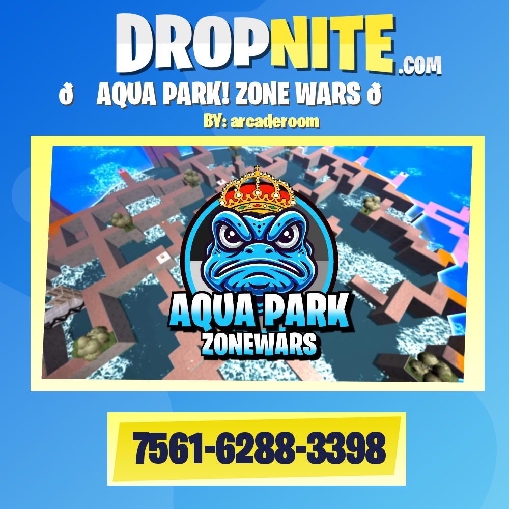 🌊 AQUA PARK! ZONE WARS 🌀