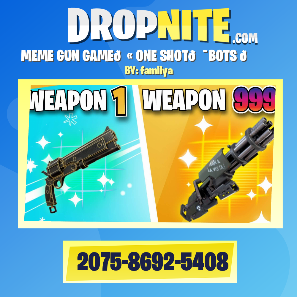 MEME GUN GAME🔫 ONE SHOT🎯BOTS 🤖