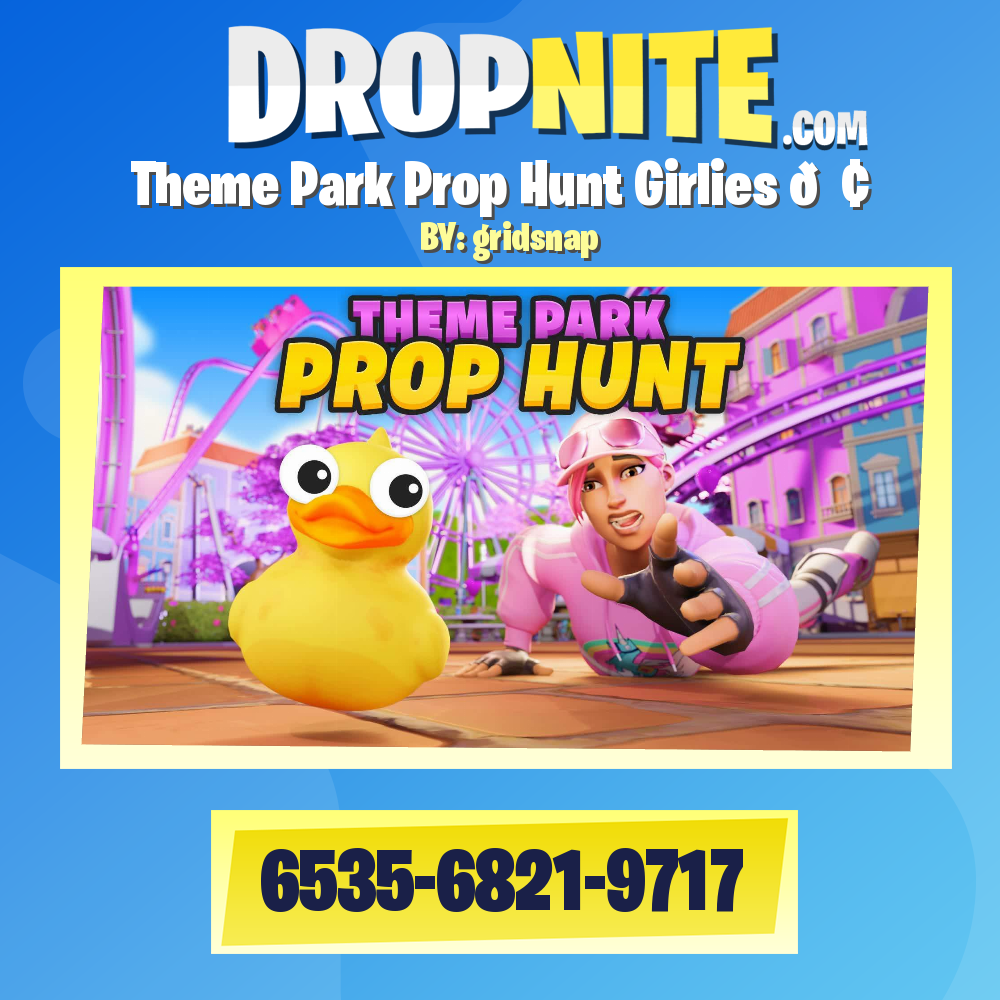 Theme Park Prop Hunt Girlies 🎢