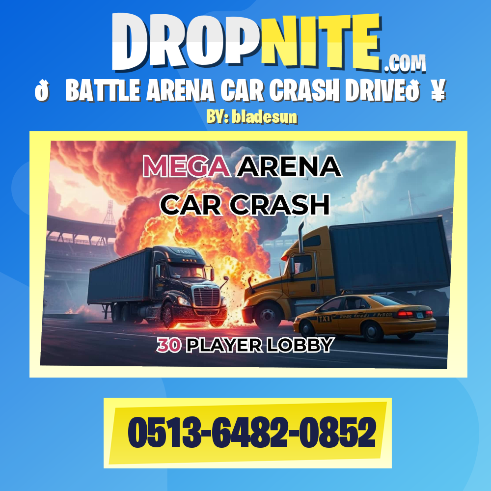 🚗BATTLE ARENA CAR CRASH DRIVE🔥