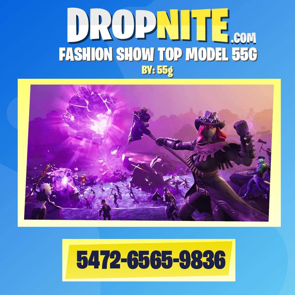 FASHION SHOW TOP MODEL 55G