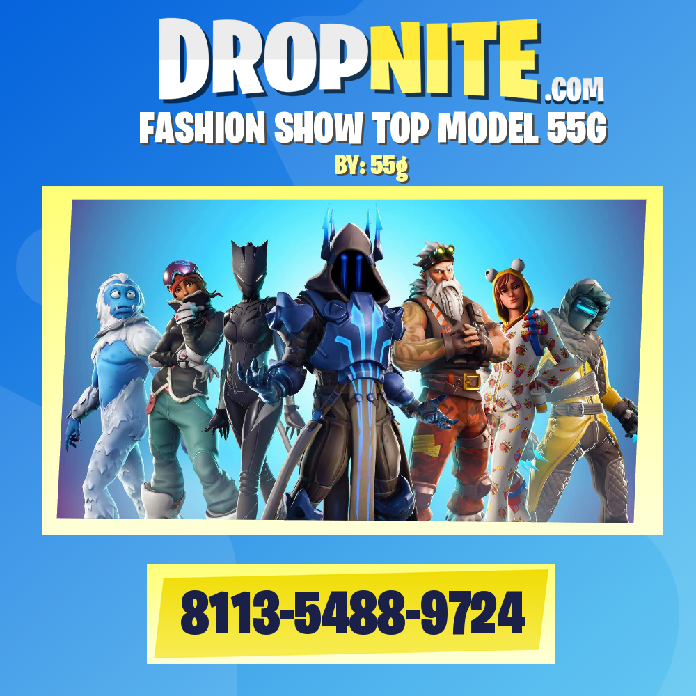 FASHION SHOW TOP MODEL 55G