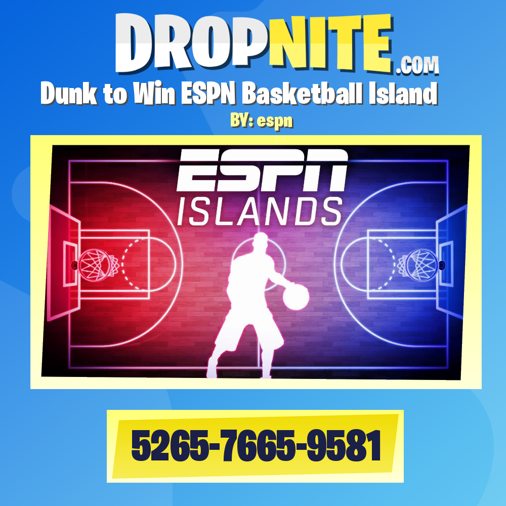 Dunk to Win ESPN Basketball Island