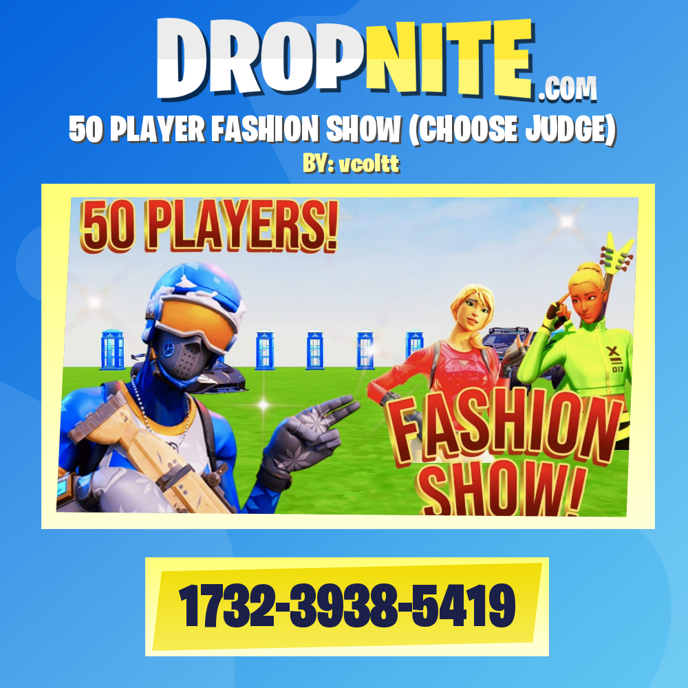 ⭐️ 50 PLAYER FASHION SHOW (CHOOSE JUDGE)