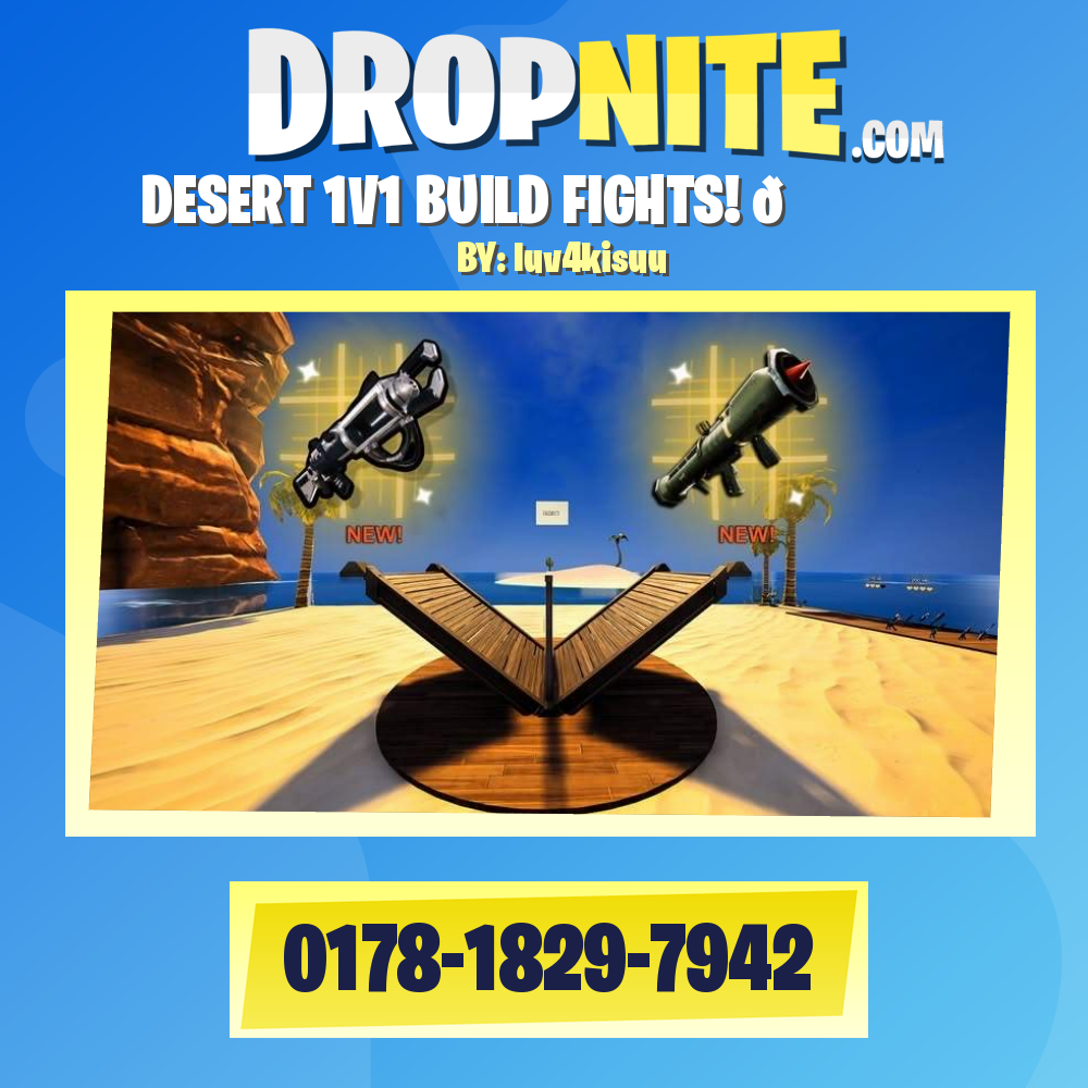 DESERT 1V1 BUILD FIGHTS! 🏜️