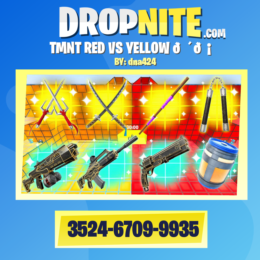 TMNT RED VS YELLOW 🔴🟡